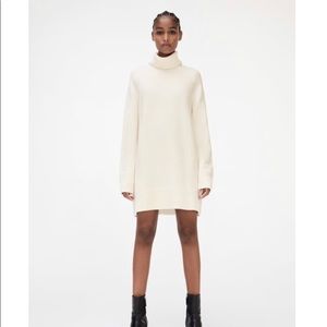 BNWT Zara White Sweater Dress